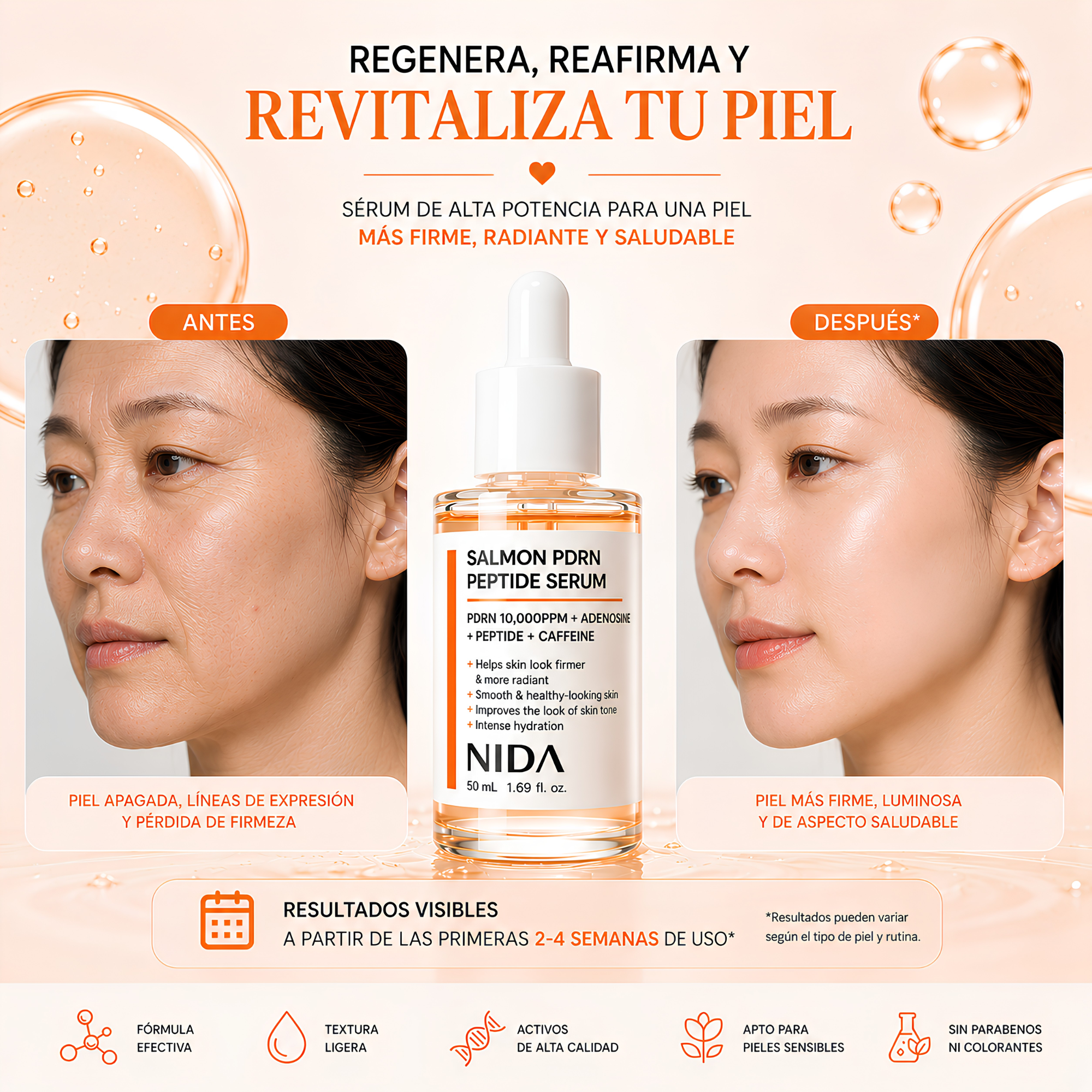 PDRN Salmon Peptide Serum